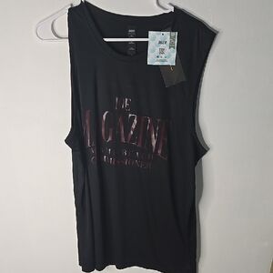 Black Tank Top by Maceoo